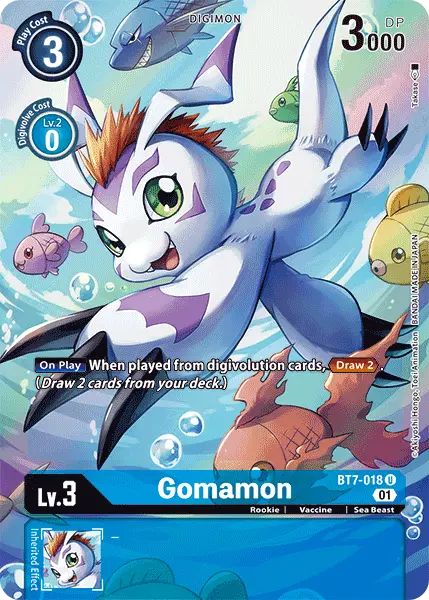 Gomamon [Bt7-018] (Alternate Art) [Next Adventure] 1