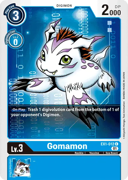 Gomamon [Ex1-012] [Classic Collection] 1