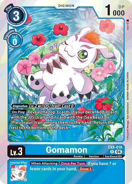 Gomamon [Ex8-018] [Chain Of Liberation] 1