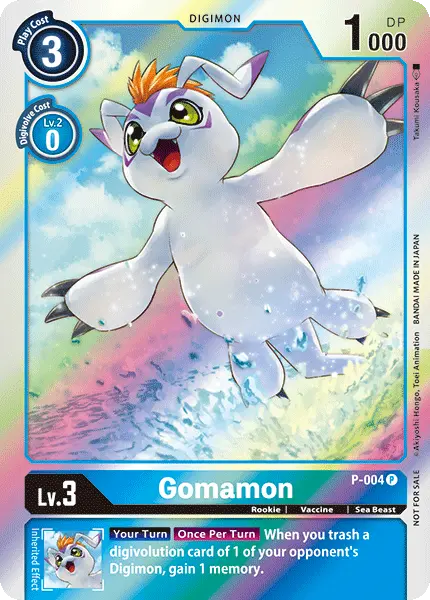 Gomamon [P-004] [Promotional Cards] 1