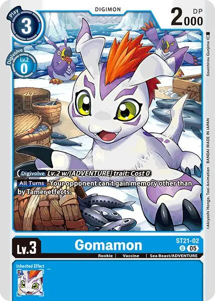 Gomamon [St21-02] [Starter Deck: Hero Of Hope] 1