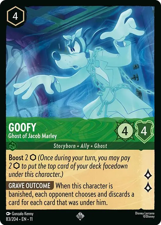 Goofy - Ghost Of Jacob Marley (83/204) [Winterspell] 1