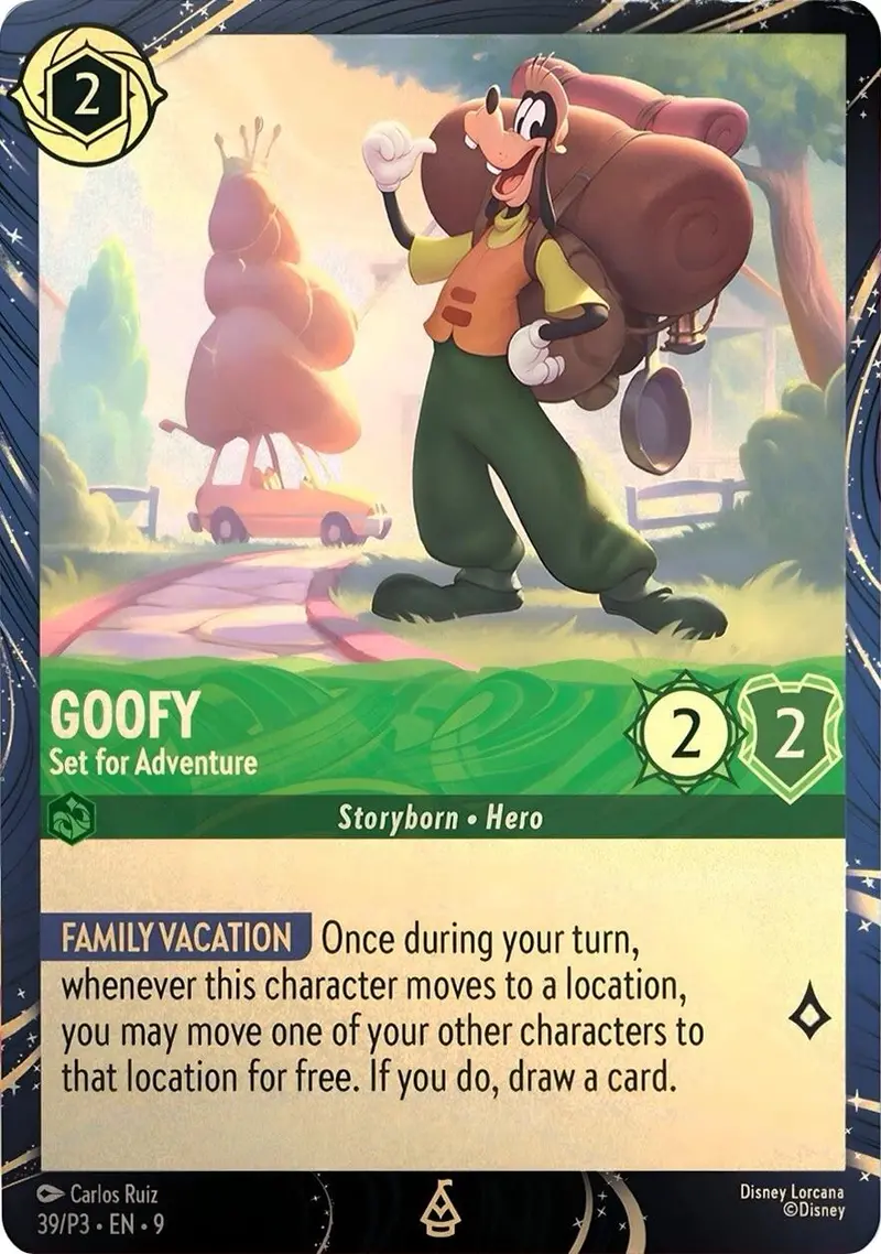 Goofy - Set For Adventure (39) [Promo Cards] 1