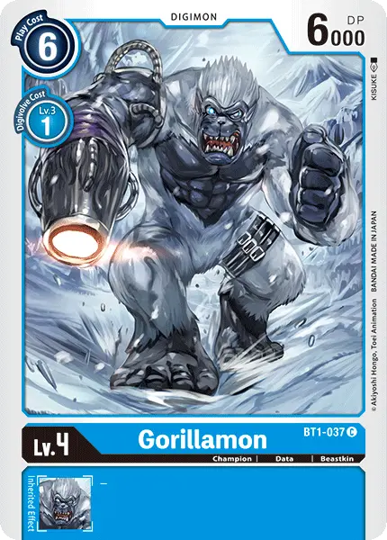 Gorillamon [Bt1-037] [Release Special Booster Ver.1.0] 1