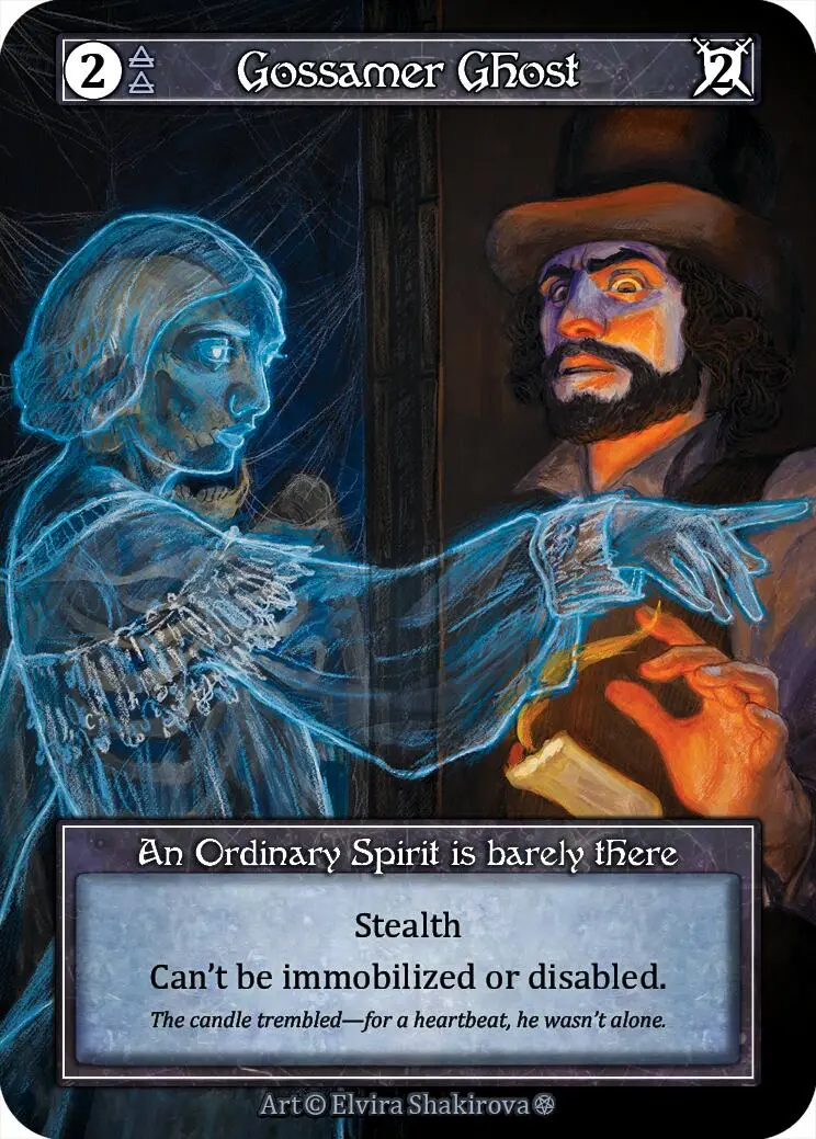 Gossamer Ghost (Foil) [Gothic] 1