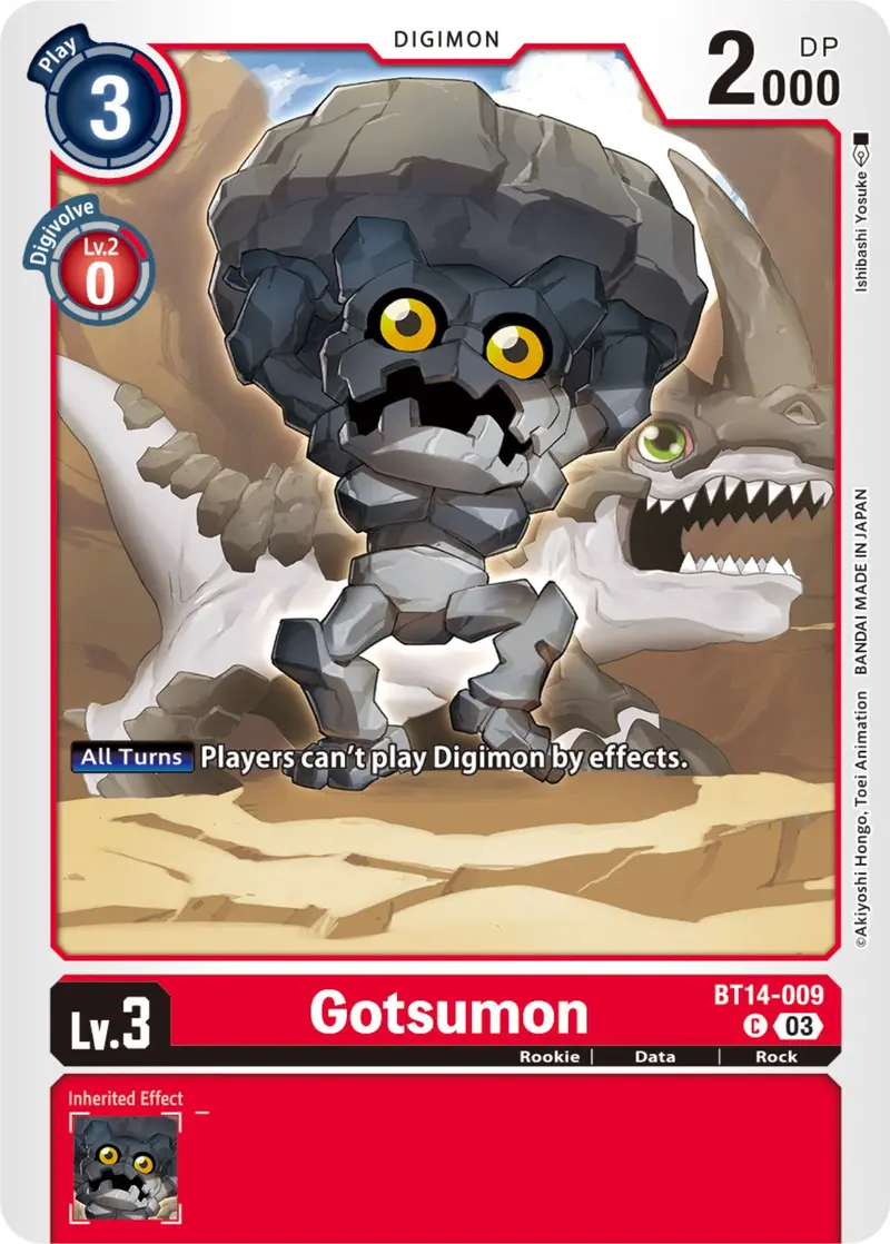 Gotsumon [Bt14-009] [Blast Ace] 1