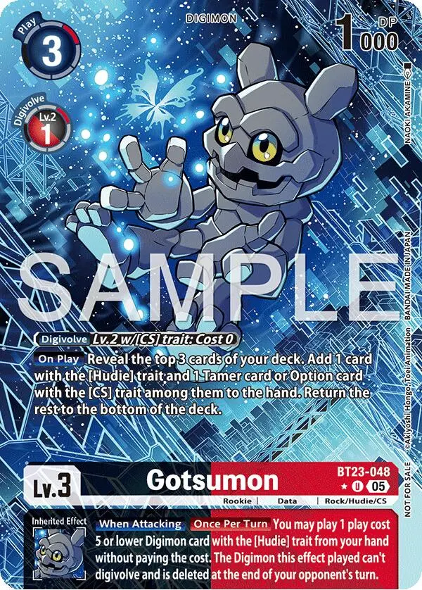 Gotsumon [Bt23-048] (Hacker's Slumber Box Promotion Pack) [Hackers' Slumber] 1