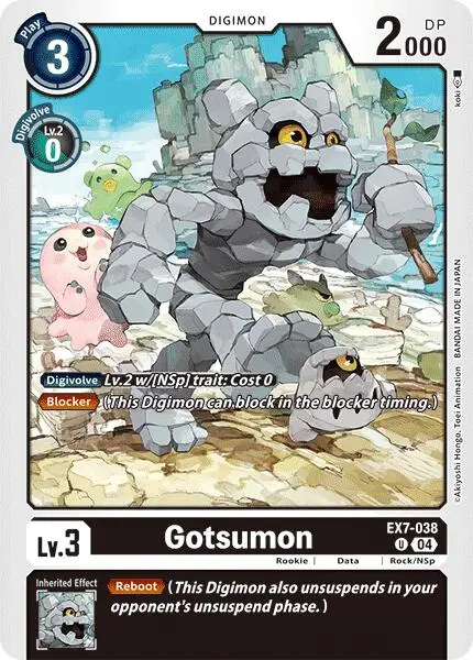 Gotsumon [Ex7-038] [Digimon Liberator] 1