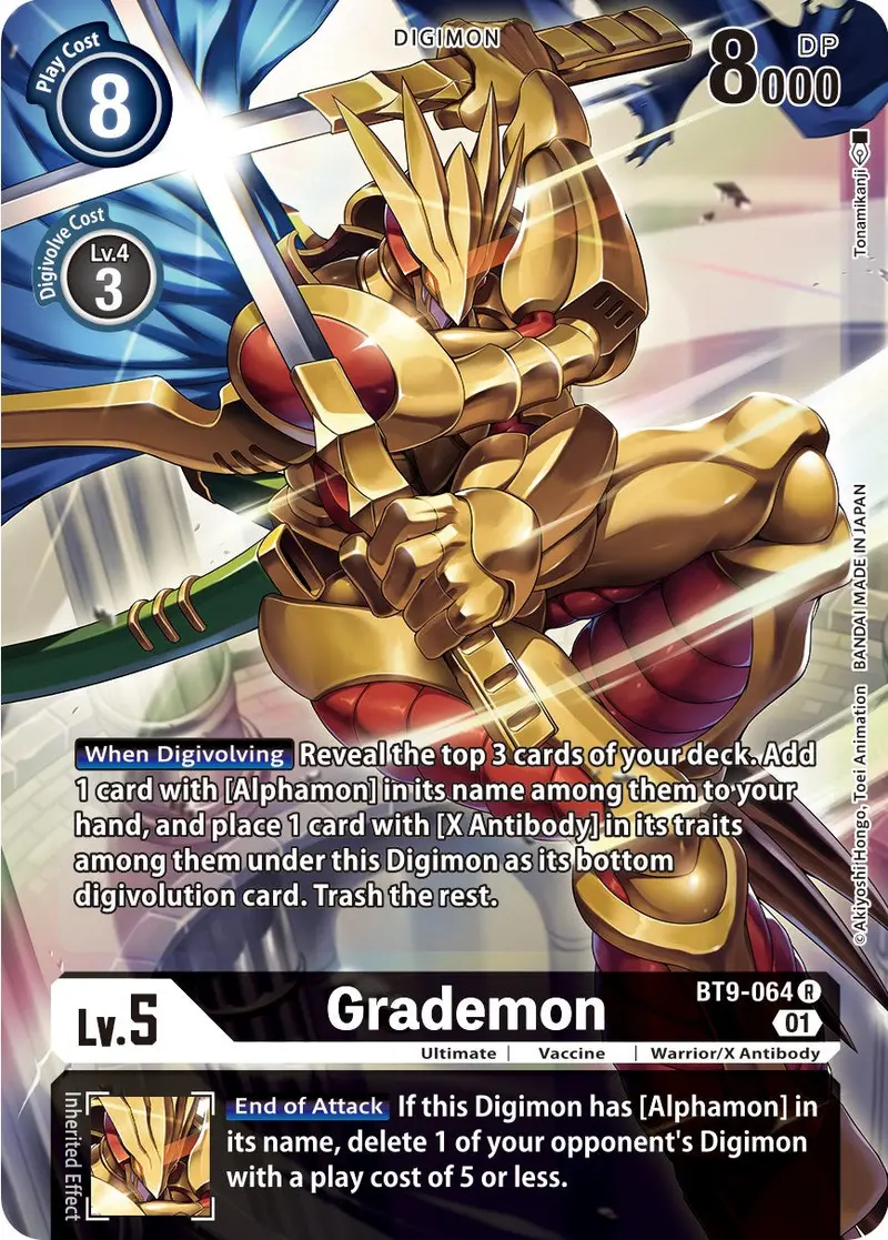 Grademon [Bt9-064] (Alternate Art) [X Record] 1