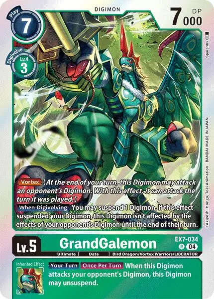 Grandgalemon [Ex7-034] [Digimon Liberator] 1
