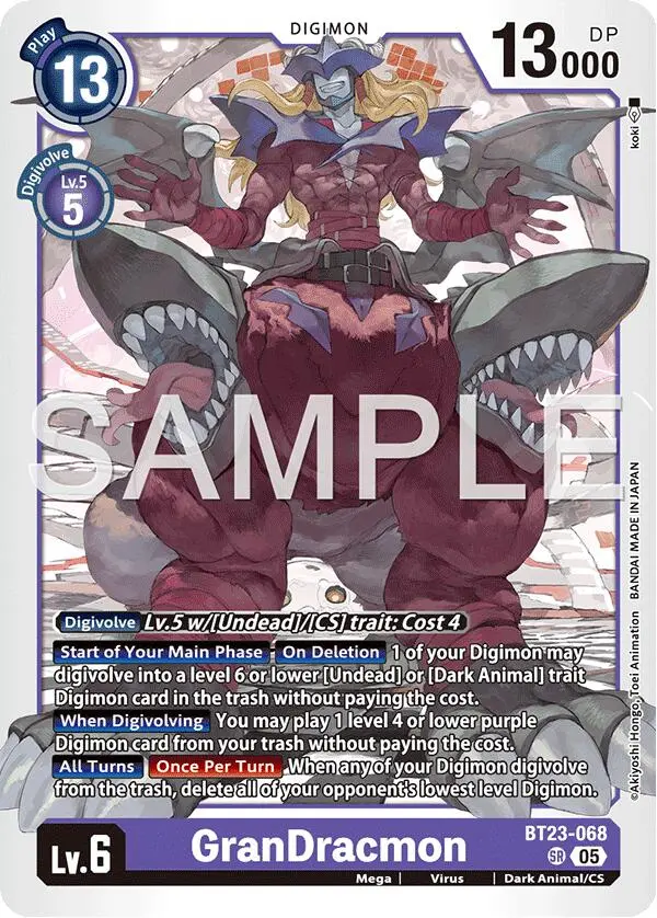 Grandracmon [Bt23-068] [Hackers' Slumber] 1