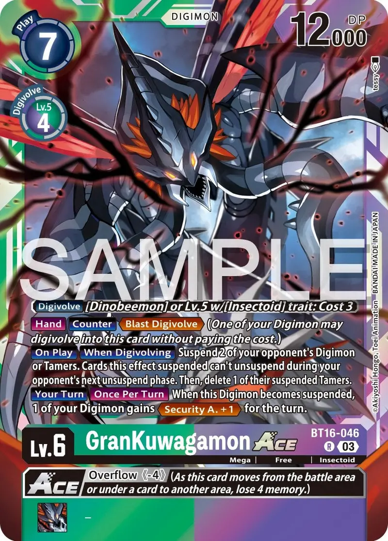 Grankuwagamon Ace [Bt16-046] [Beginning Observer] 1