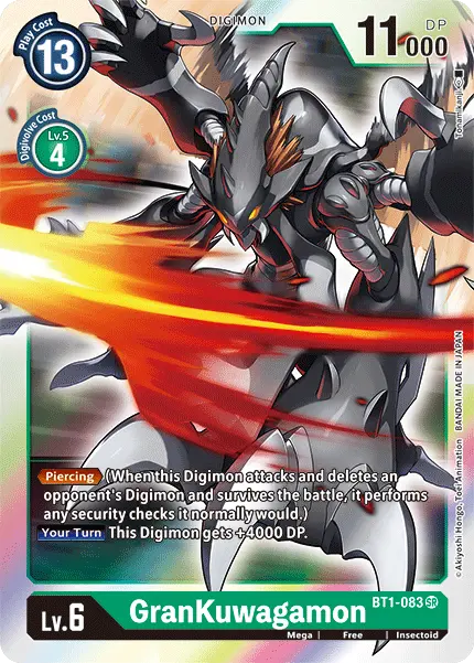 Grankuwagamon [Bt1-083] [Release Special Booster Ver.1.5] 1
