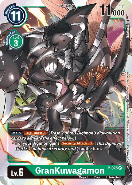 Grankuwagamon [P-025] [Promotional Cards] 1