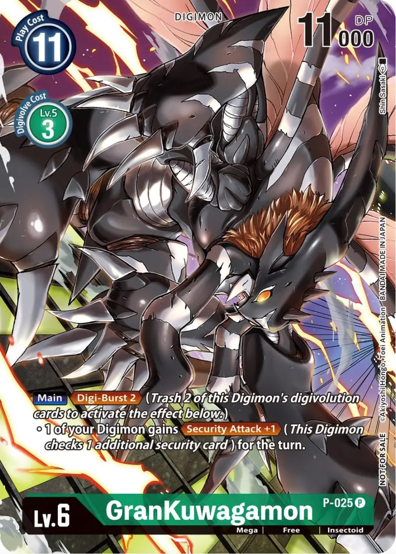 Grankuwagamon [P-025] (Winner Pack Across Time) [Promotional Cards] 1