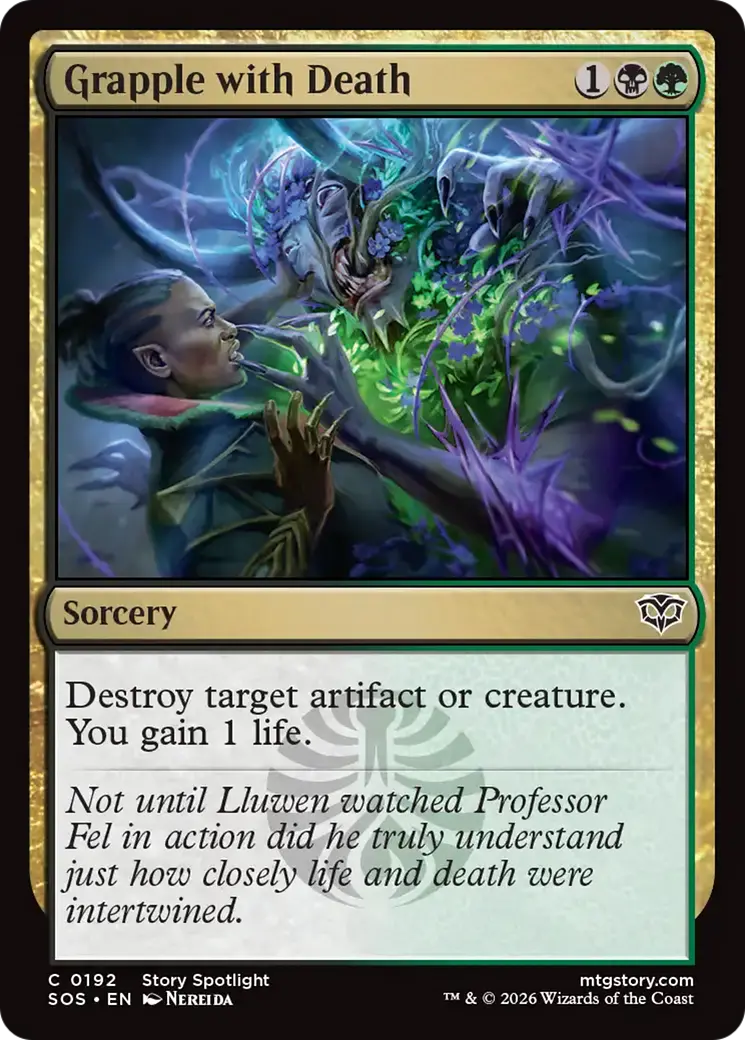 Grapple With Death [Secrets Of Strixhaven] 1