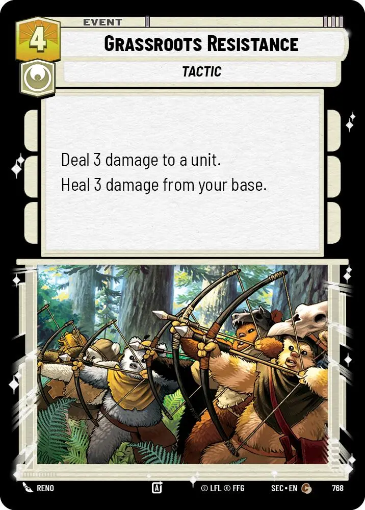 Grassroots Resistance (768) (Foil) (768) [Secrets Of Power] 1