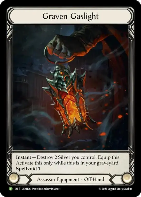 Graven Gaslight [Gem106] (Gem Pack 4)  Cold Foil 1