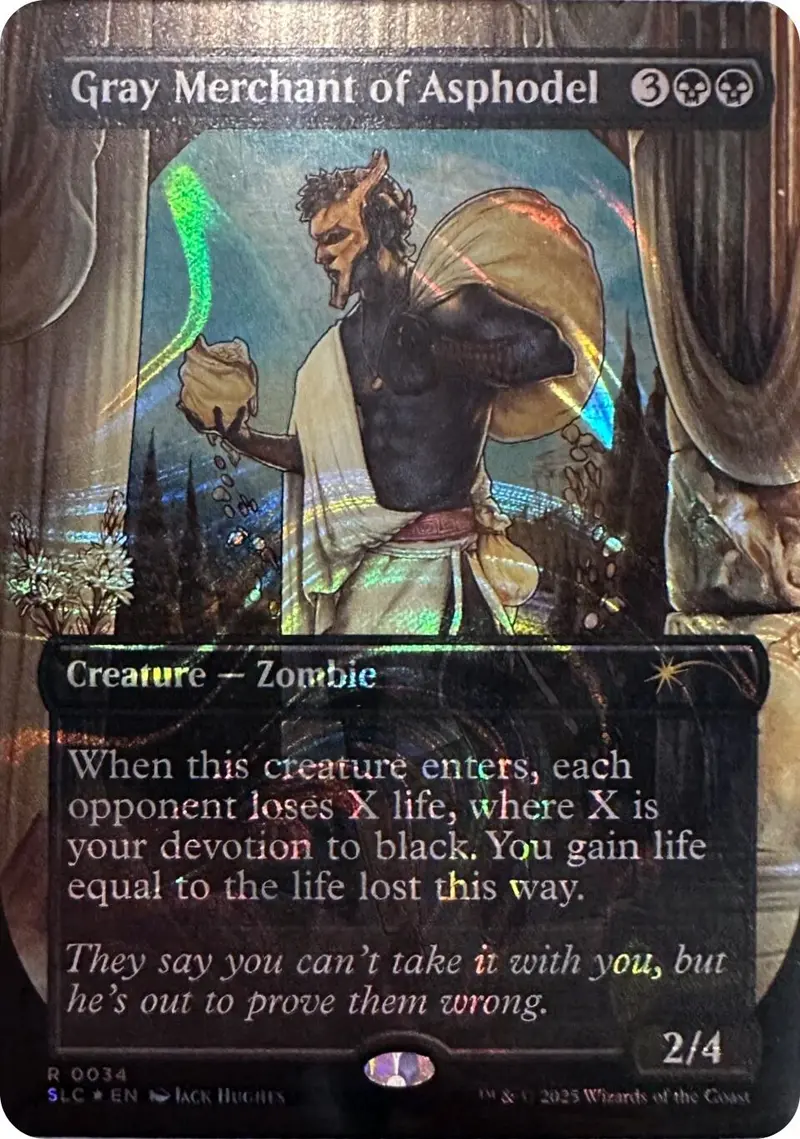 Gray Merchant Of Asphodel (Halo Foil) [Secret Lair Countdown Kit] 1