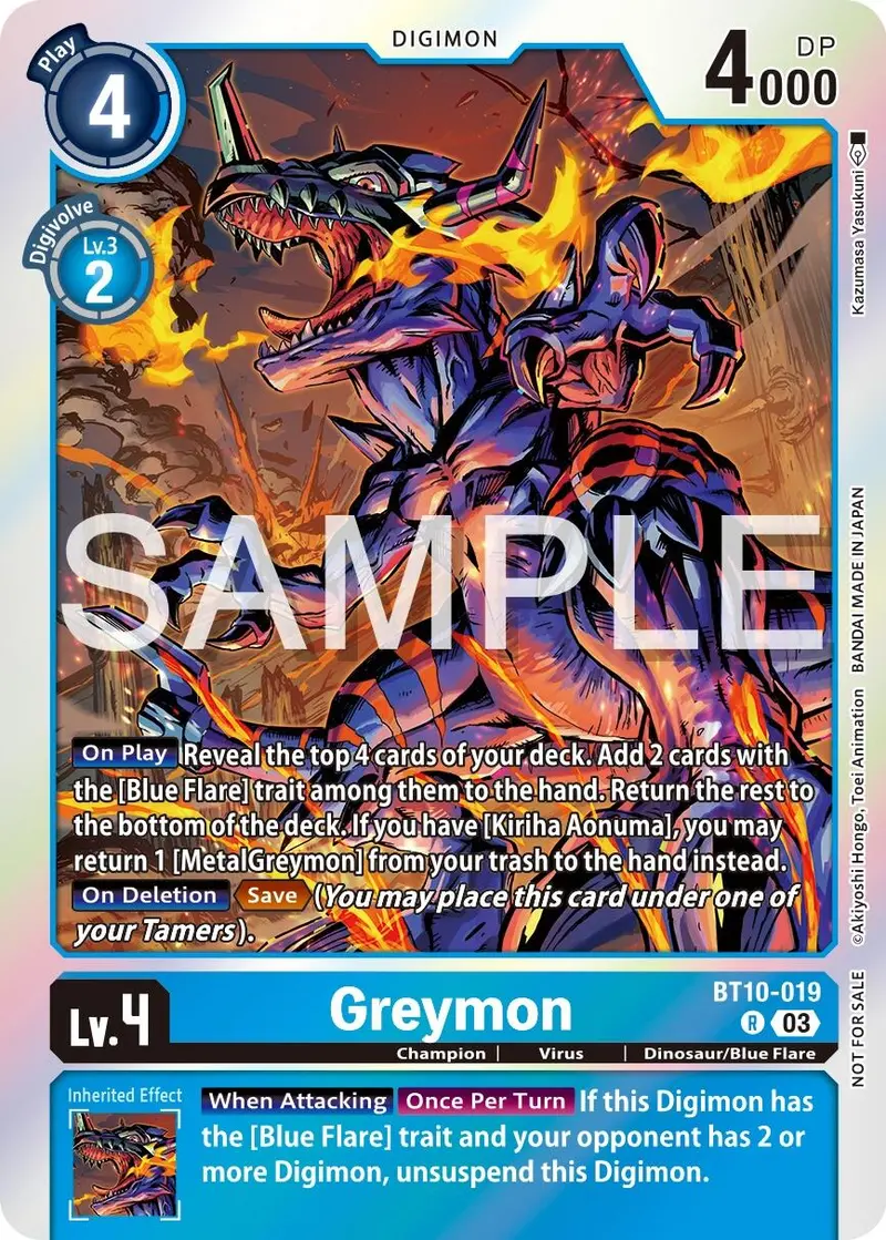 Greymon [Bt10-019] (Official Tournament Vol.13 Winner Pack) [Xros Encounter Promos] 1