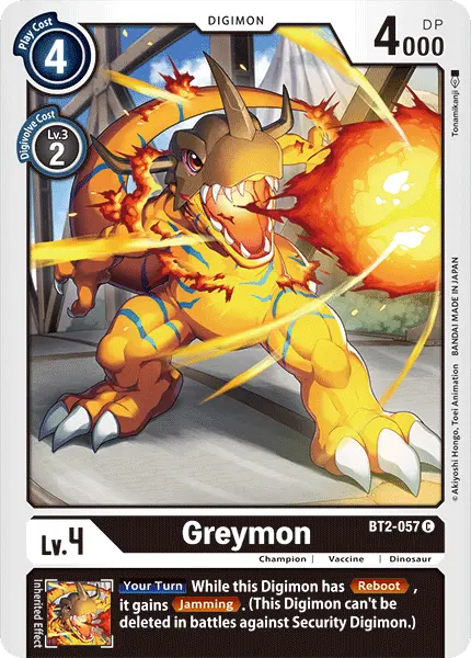 Greymon [Bt2-057] [Release Special Booster Ver.1.0] 1
