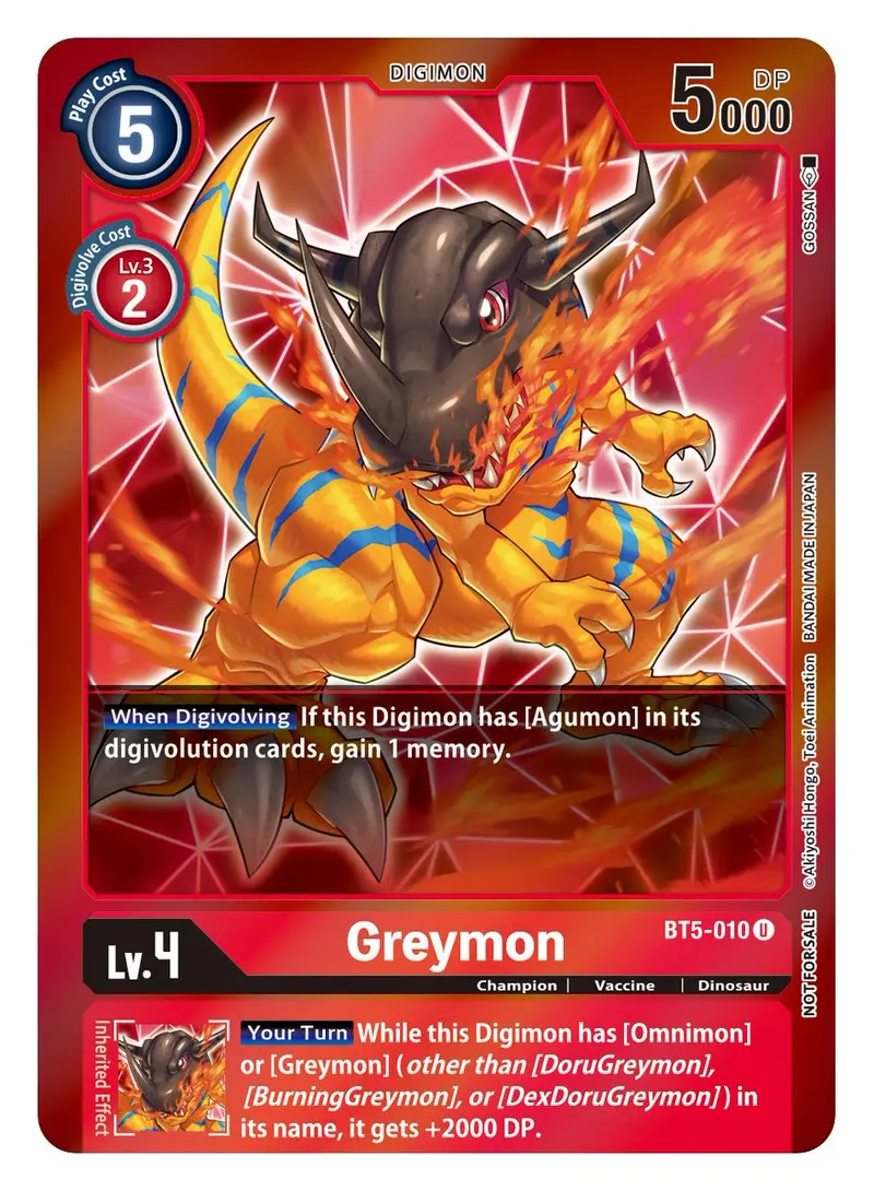 Greymon [Bt5-010] (Event Pack 2) [Battle Of Omni] 1