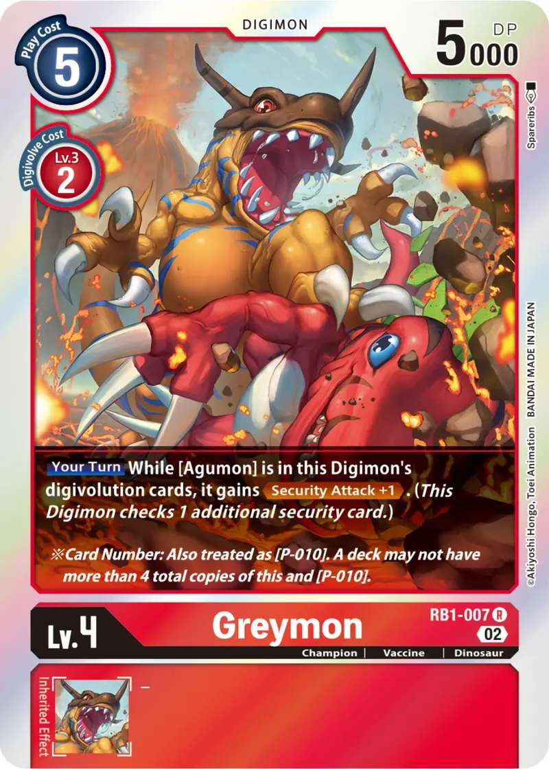 Greymon [Rb1-007] [Resurgence Booster] 1