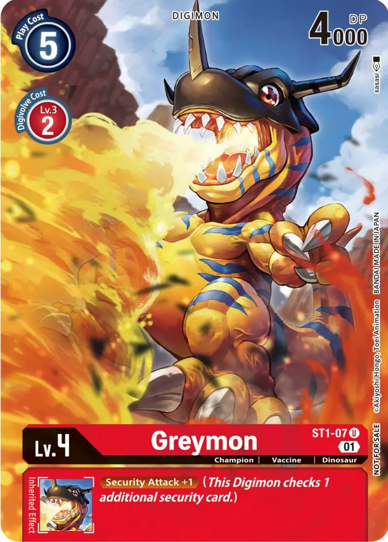 Greymon [St1-07] (Dimensional Phase Pre-Release Pack) [Starter Deck: Gaia Red Promos] 1