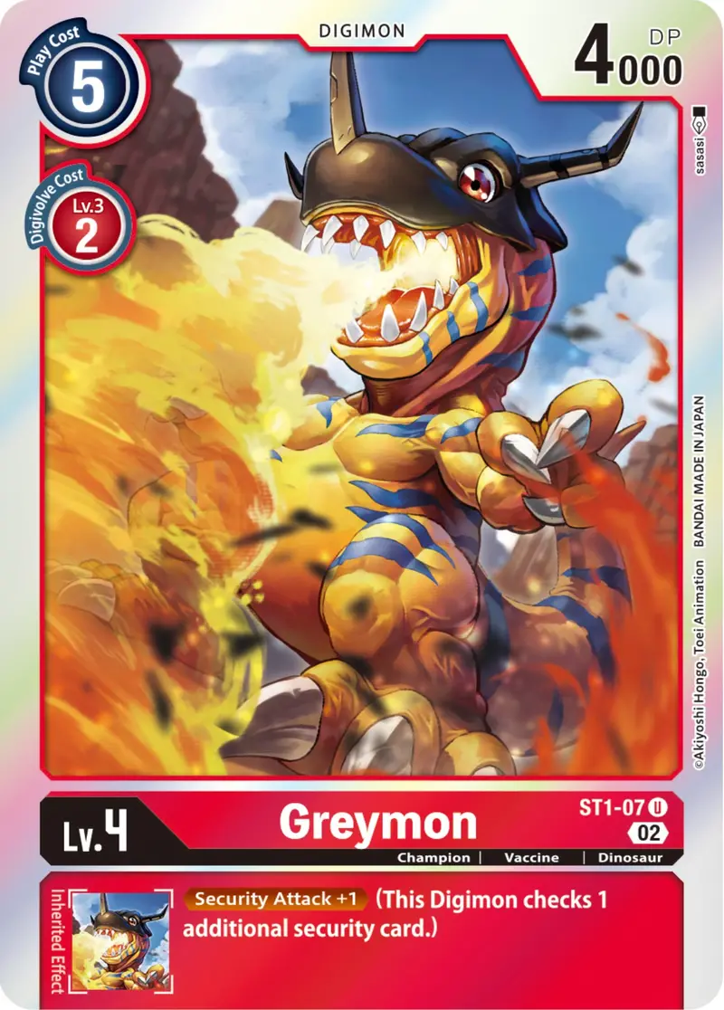 Greymon [St1-07] [Resurgence Booster] 1