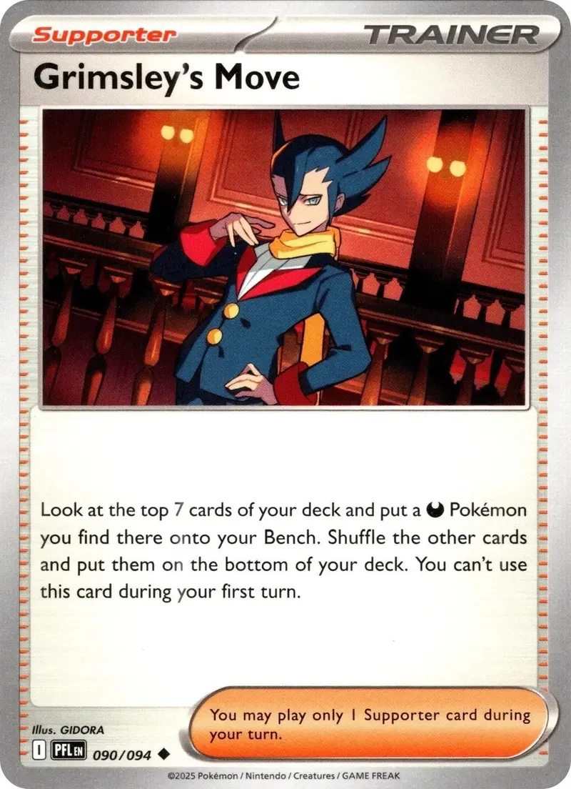 Grimsley's Move (090/094) [Mega Evolution: Phantasmal Flames] 1