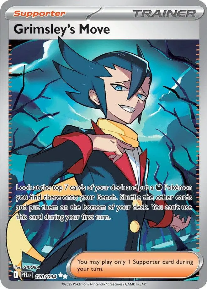 Grimsley's Move (120/094) [Mega Evolution: Phantasmal Flames] 1