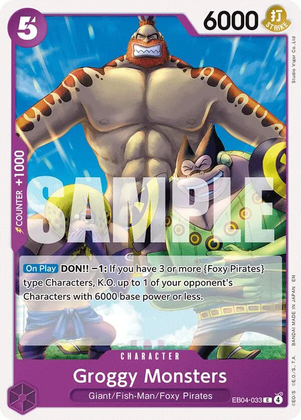 Groggy Monsters [The Azure Sea's Seven] 1