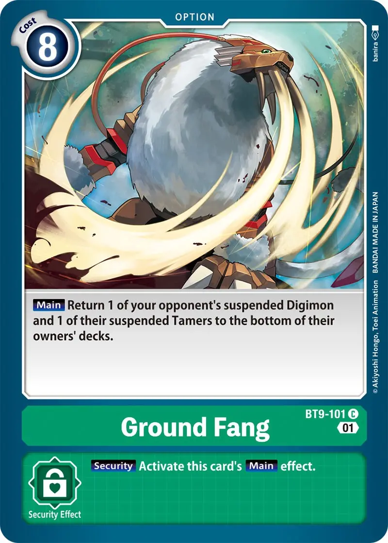 Ground Fang [Bt9-101] [X Record] 1