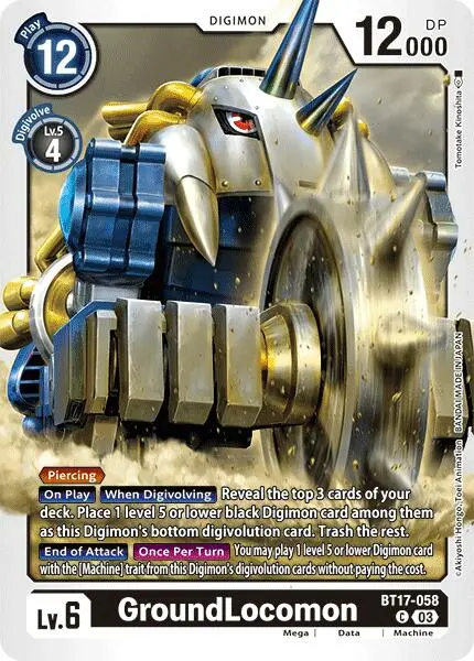 Groundlocomon [Bt17-058] [Secret Crisis] 1