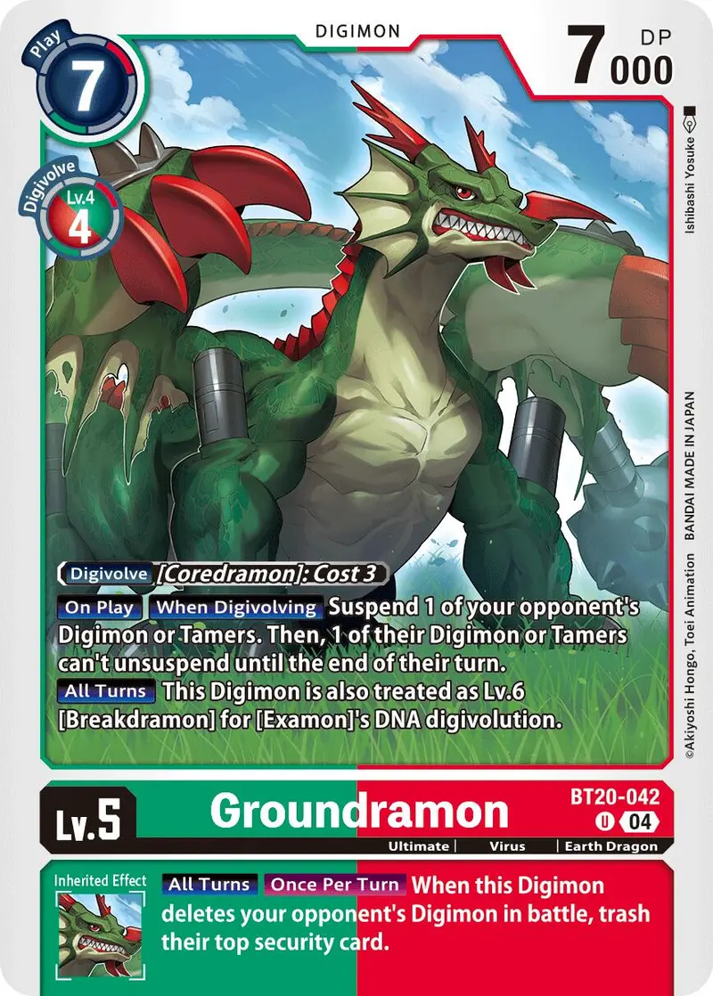 Groundramon [Bt20-042] [Release Special Booster Ver.2.5] 1