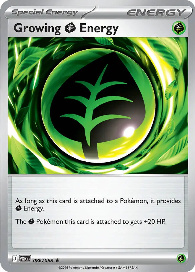 Growing Grass Energy (086/088) [Mega Evolution: Perfect Order] 1