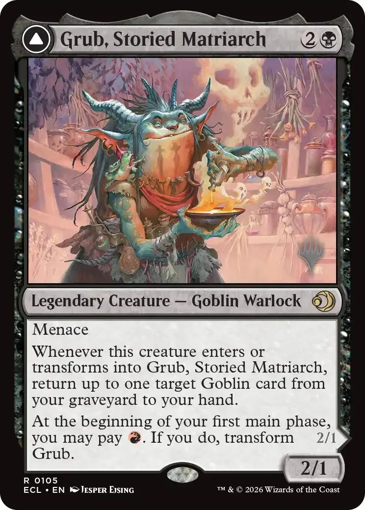 Grub, Storied Matriarch [Lorwyn Eclipsed Promos] 1