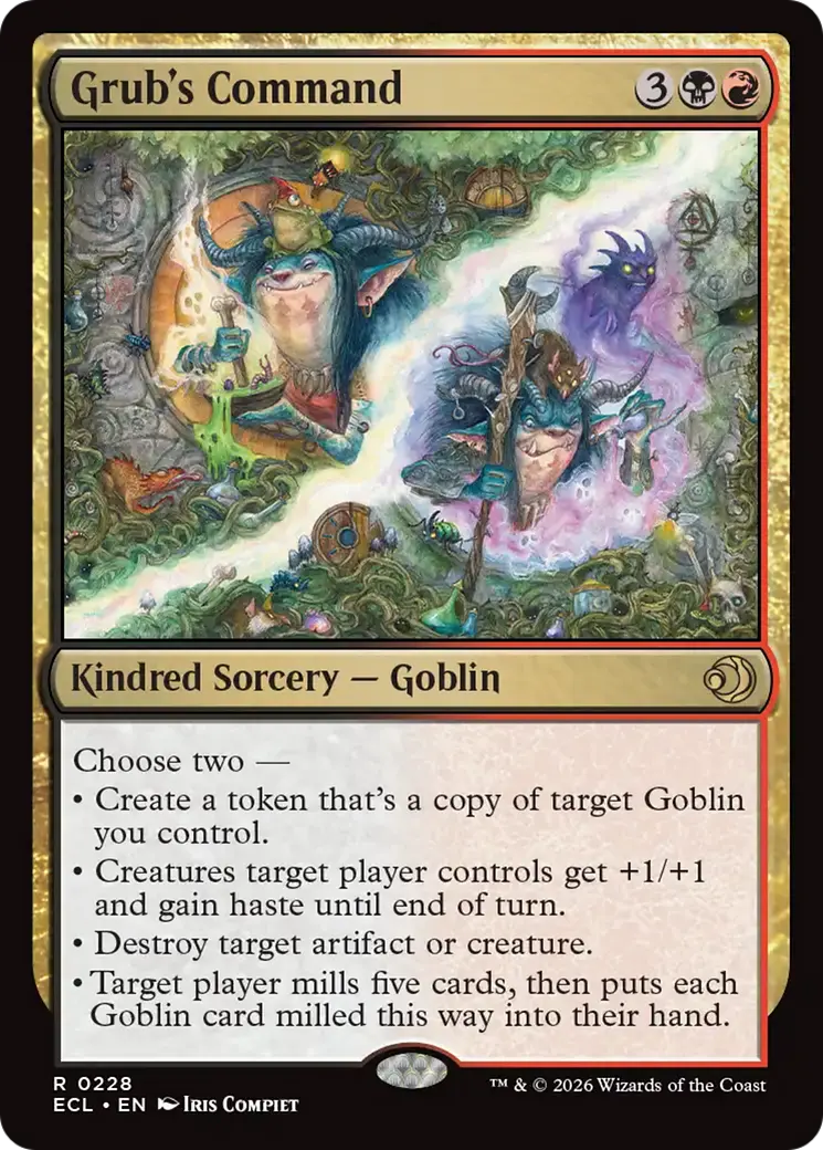 Grub's Command [Lorwyn Eclipsed] 1