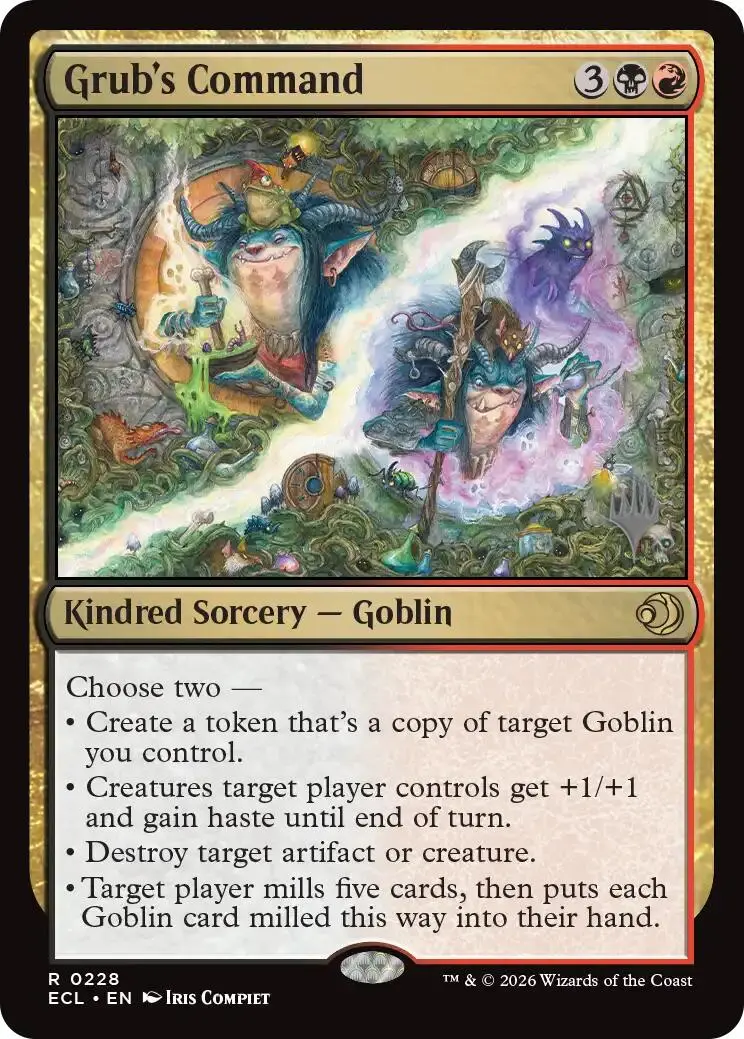 Grub's Command [Lorwyn Eclipsed Promos] 1