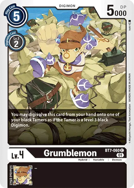 Grumblemon [Bt7-060] [Next Adventure] 1