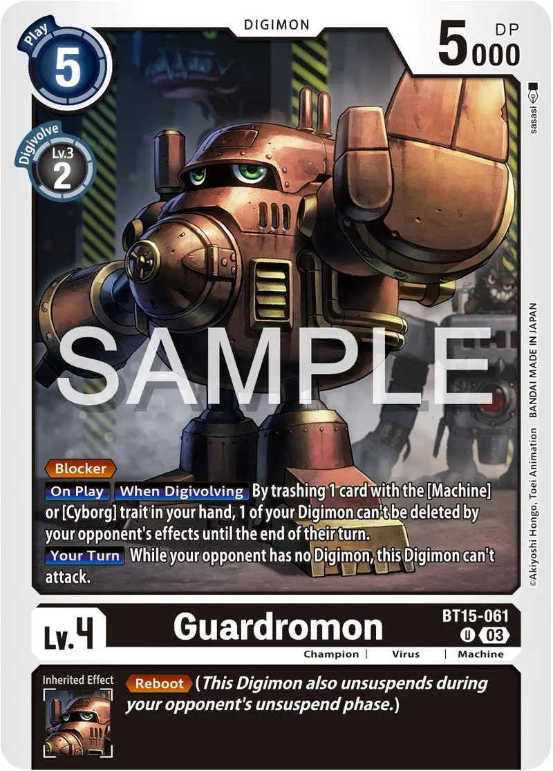 Guardromon [Bt15-061] [Exceed Apocalypse] 1
