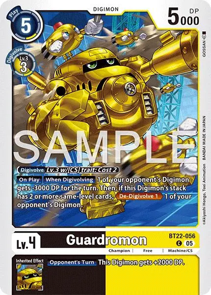 Guardromon [Bt22-056] [Cyber Eden] 1