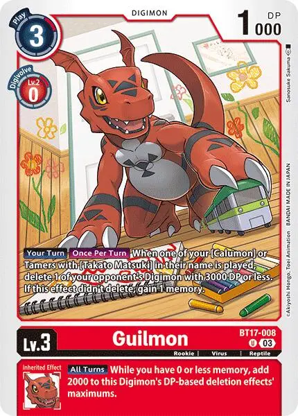 Guilmon [Bt17-008] [Secret Crisis] 1