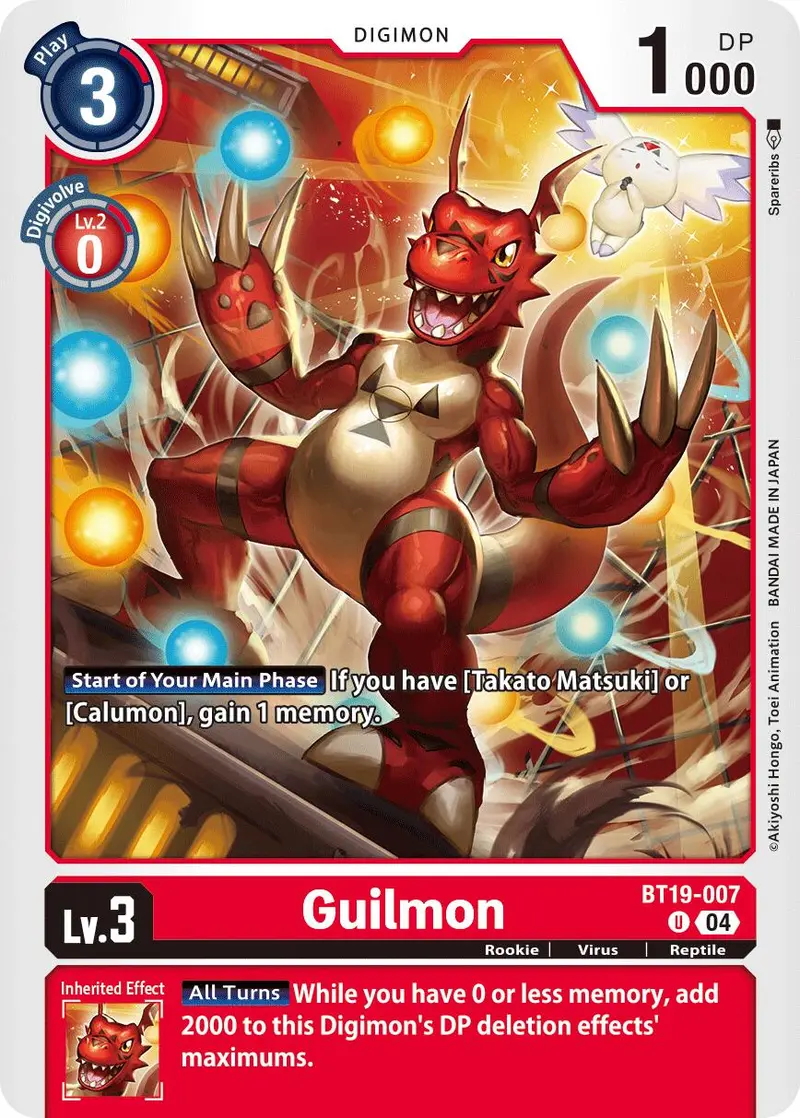 Guilmon [Bt19-007] [Release Special Booster Ver.2.5] 1