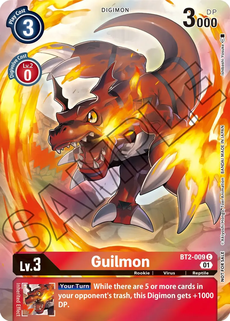 Guilmon [Bt2-009] (Tamer's Card Set 1) [Release Special Booster Promos] 1