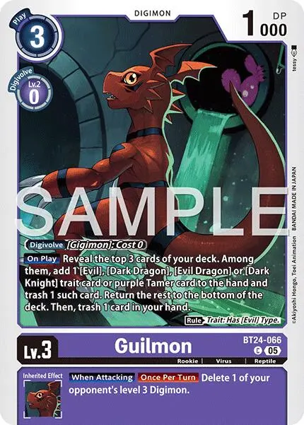 Guilmon [Bt24-066] [Time Stranger] 1