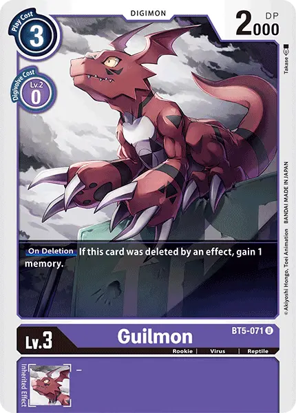 Guilmon [Bt5-071] [Battle Of Omni] 1