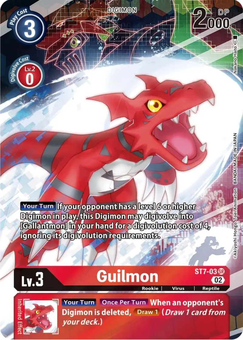 Guilmon [St7-03] (Alternate Art) [Starter Deck: Beelzemon Advanced Deck Set] 1