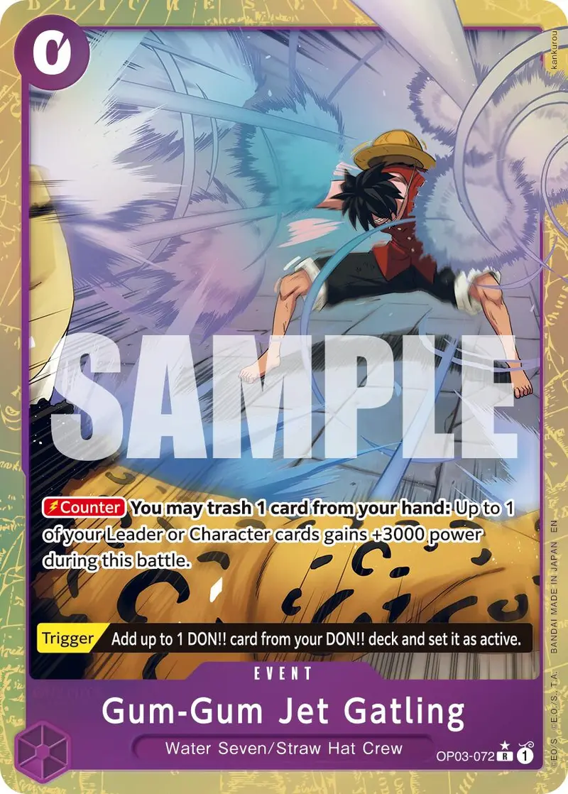 Gum-Gum Jet Gatling (Alternate Art) [Premium Booster -The Best- Vol. 2] 1