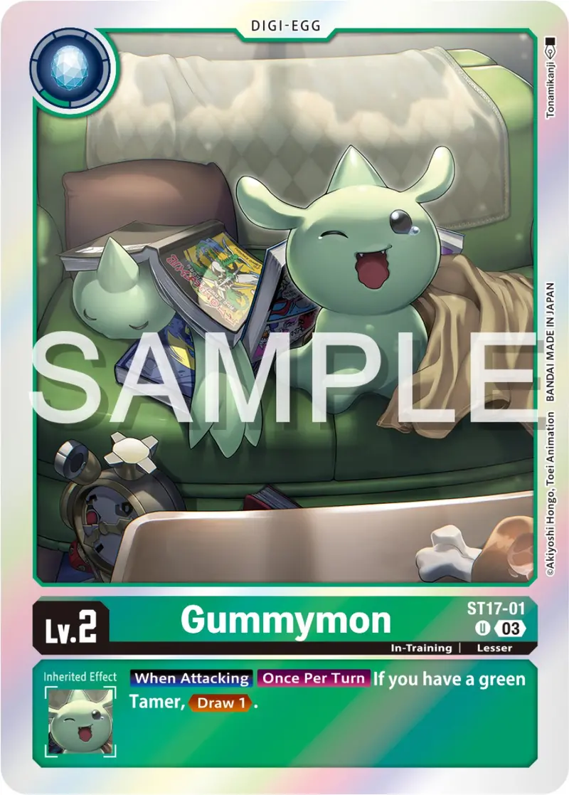 Gummymon [St17-01] [Starter Deck: Double Typhoon Advanced Deck Set] 1